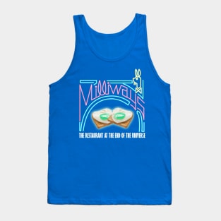 The Restaurant at the end of The Universe Tank Top